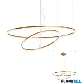   REDO 01-4904-DALI ORBIT SU LED 119W CCT3000/4000K D1000+600 BRASS (4.1.2)-DALI