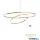 REDO 01-4904-DALI ORBIT SU LED 119W CCT3000/4000K D1000+600 BRASS (4.1.2)-DALI