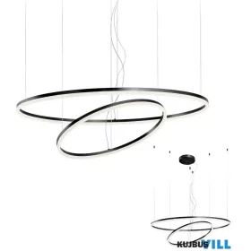   REDO 01-4905-DALI ORBIT SU LED 119W CCT3000/4000K D1000+600 SAND BLACK(4.1.2)-DALI
