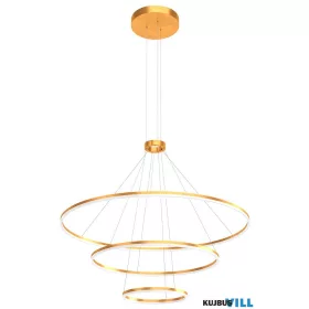   REDO 01-4907-TRIAC ORBIT SU LED 148W CCT 2700/3000K D1200+800+400 BRASS (4.1.2)-TRIAC