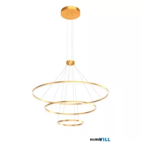   REDO 01-4910-TRIAC ORBIT SU LED 148W CCT 3000/4000K D1200+800+400 BRASS (4.1.2)-TRIAC