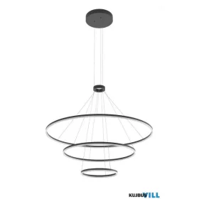   REDO 01-4911-TRIAC ORBIT SU LED 148W CCT 3000/4000K D1200+800+400 SAND BLACK (4.1.2)-TRIAC