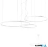 REDO 01-4915-TRIAC ORBIT SU LED 170W CCT 3000/4000K D1000+800+600 SAND WHITE(4.1.2)-TRIAC