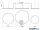 REDO 01-4917-TRIAC ORBIT SU LED 170W CCT 3000/4000K D1000+800+600 SAND BLACK (4.1.2)-TRIAC