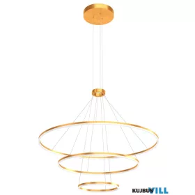   REDO 01-4919-TRIAC ORBIT SU LED 189W CCT 2700/3000K D1500+1000+600 BRASS (4.1.2)-TRIAC