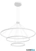REDO 01-4921-TRIAC ORBIT SU LED 189W CCT 3000/4000K D1500+1000+600 SAND WHITE (4.1.2)-TRIAC