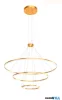 REDO 01-4922-TRIAC ORBIT SU LED 189W CCT 3000/4000K D1500+1000+600 BRASS(4.1.2)-TRIAC