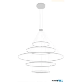   REDO 01-4927-TRIAC ORBIT SU LED 310W CCT 3000/4000K D1500+1000+1000+600+600 SAND WHITE (4.1.2)-TRIAC