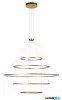 REDO 01-4928-TRIAC ORBIT SU LED 310W CCT 3000/4000K D1500+1000+1000+600+600 BRASS (4.1.2)-TRIAC
