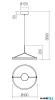 REDO 01-4932-TRIAC ORBIT PL LED 72W CCT 2700/3000K D400+600 SAND BLACK (4.1.2)-TRIAC