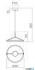 REDO 01-4943-TRIAC ORBIT SU LED 25W CCT 2700/3000K D400 BRASS (4.1.2)-TRIAC