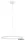 REDO 01-4948-TRIAC ORBIT SU LED 50W CCT 2700/3000K D600 SAND WHITE(4.1.2)-TRIAC