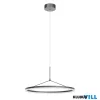 REDO 01-4950-TRIAC ORBIT SU LED 50W CCT 2700/3000K D600 SAND BLACK(4.1.2)-TRIAC