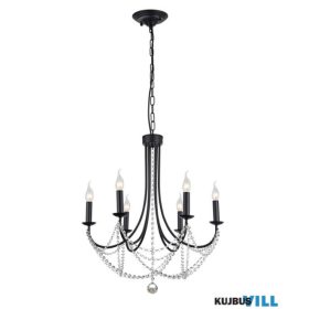 REDO 02-995 APHRODITE Függeszték 6 x max 28W  matt fekete