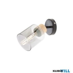   REDO 04-527 HANSEN Fali lámpa 1 x max 42W  matt fekete, barna, füst szín