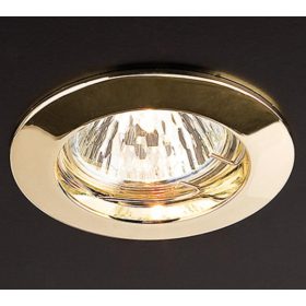   REDO 70010 ELC 146 PB  Beépíthető spot lámpa 70010 ELC 146 PB  1 x 50W  GU5.3  fényes sárgaréz