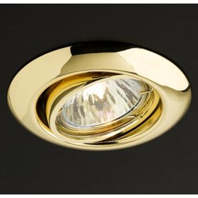   REDO 70155 ELC 3072 PB  Beépíthető spot lámpa 70155 ELC 3072 PB  1 x 50W   GU5.3  fényes sárgaréz