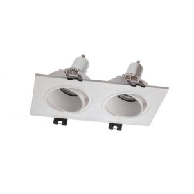 REDO 70393  Beépíthető spot lámpa 2X50W  matt fehér