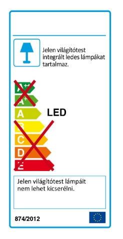 REDO 70400  Beépíthető spot lámpa 12W 3000K matt fehér