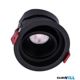   REDO 70411 MT Beépíthető spot lámpa 12W 3000K matt fekete