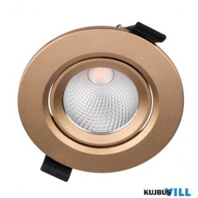   REDO 70422 PT Beépíthető spot lámpa 6.5W 3000K matt arany