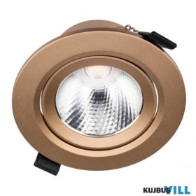 REDO 70428 PT Beépíthető spot lámpa 10W 3000K matt arany