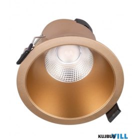 REDO 70452 PT Beépíthető spot lámpa 9W 3000K matt arany