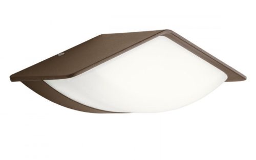 REDO 90002 CHALET Kültéri fali lámpa 8W SMD LED 3000 K sötétbarna