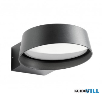 REDO 90046 PHASER Kültéri fali lámpa 12W LED 3000 K sötétszürke