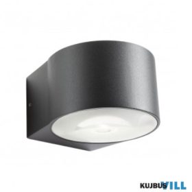   REDO 90061 Kültéri fali lámpa LOG AP LED COB 6W IP65 DG 3000K(5.6)