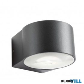   REDO 90063 Kültéri fali lámpa LOG AP LED COB 12W IP65 DG 3000K(5.6)