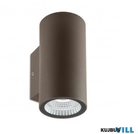 REDO 90080 RAM Kültéri fali lámpa 2 x 3W LED 3000 K sötétbarna