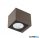 REDO 90102 TEKO Kültéri fali lámpa 2 x 6W LED 3000 K sötétbarna