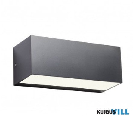 REDO 90154 LAMPRIS Kültéri fali lámpa 12W LED 3000 K sötétszürke