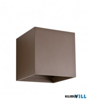REDO 90174 VARY Kültéri fali lámpa 2 x 6W LED 3000 K sötétbarna