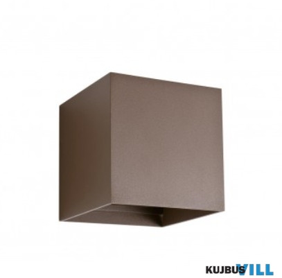 REDO 90177 VARY Kültéri fali lámpa 2 x 6W LED 4000 K sötétbarna