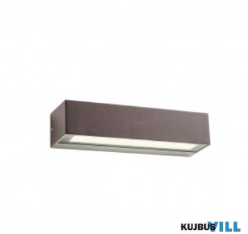 REDO 90249 AROOS Kültéri fali lámpa 7W LED 3000K corten