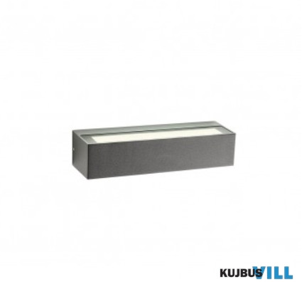 REDO 90257 AROOS Kültéri fali lámpa 12W LED 3000K sötétszürke