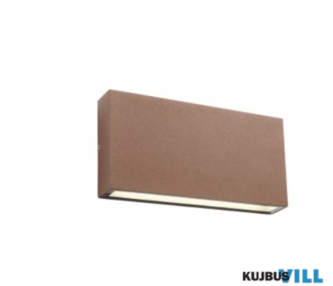 REDO 90383 KAMAL Kültéri fali lámpa 12W LED 3000 K sötétbarna