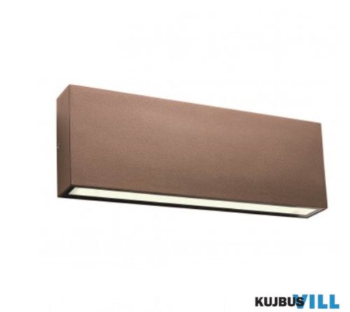 REDO 90389 KAMAL Kültéri fali lámpa 15W LED 3000 K sötétbarna
