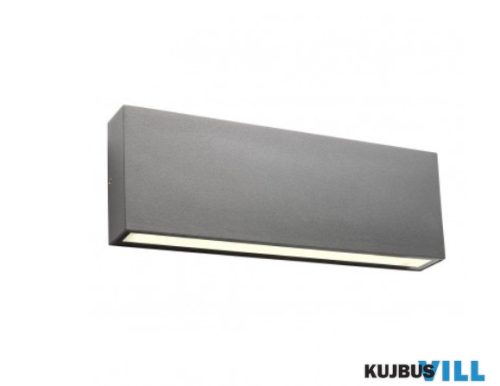 REDO 90391 KAMAL Kültéri fali lámpa 15W LED 4000 K sötétszürke