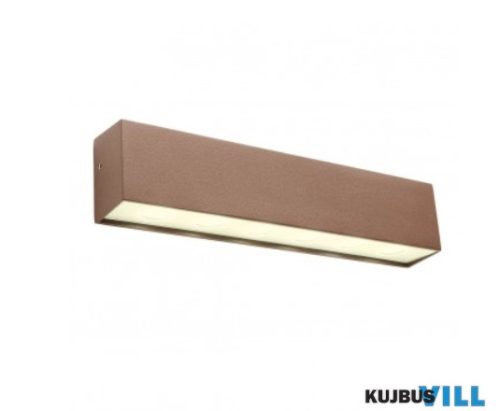 REDO 90398 OMNIA Kültéri fali lámpa 12W LED 4000 K sötétbarna