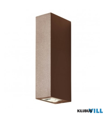 REDO 90423 ACE Kültéri fali lámpa 2x5,84W LED 3000 K sötétbarna