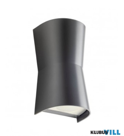 REDO 90458 TRON Kültéri fali lámpa 2 x max 7W GU10  sötétszürke