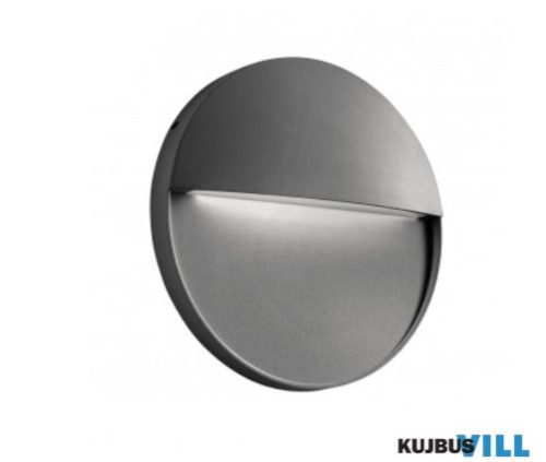 REDO 90477 LANDER Kültéri fali lámpa 6W LED 3000K sötétszürke