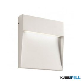   REDO 90478 Kültéri fali lámpa LANDER AP LED SMD 6W IP54 SWH 3000K (SQ) (5.6)(160x160)