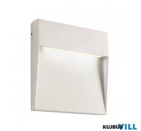 REDO 90478 LANDER Kültéri fali lámpa 6W LED 3000K matt fehér