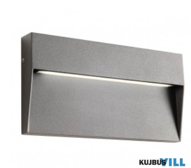 REDO 90481 LANDER Kültéri fali lámpa 6W LED 3000K sötétszürke