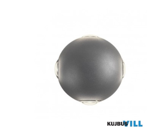 REDO 90500 MILESTONE Kültéri fali lámpa 12W LED 3000K sötétszürke