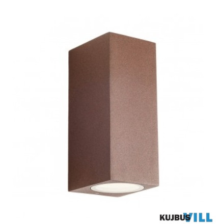 REDO 90531 BRIO Kültéri fali lámpa 10W LED 3000K rozsdabarna